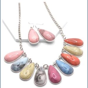 Carnival Raindrops - Multi Necklace Set